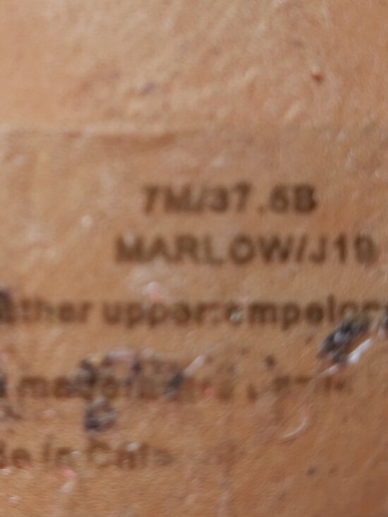 EUC KARL LAGERFELD PARIS Marlow Slingback Heels Square Toe earth brown (7) - Picture 5 of 9